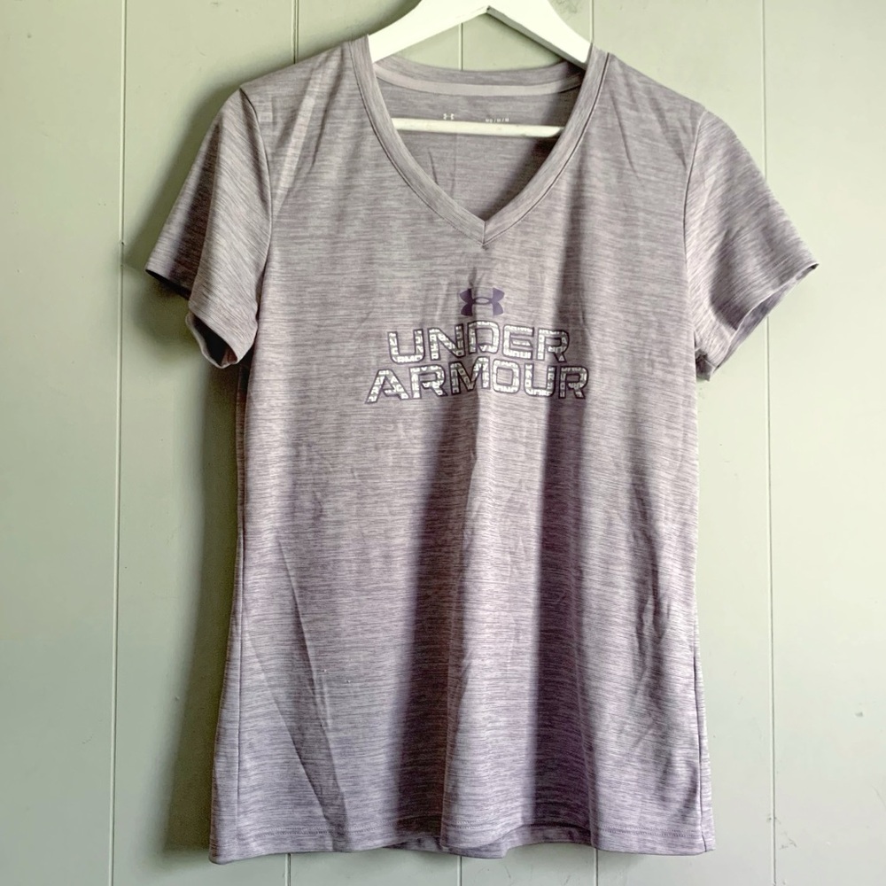 UNDER ARMOUR Tech Loose Logo Short Sleeve Tee Medium